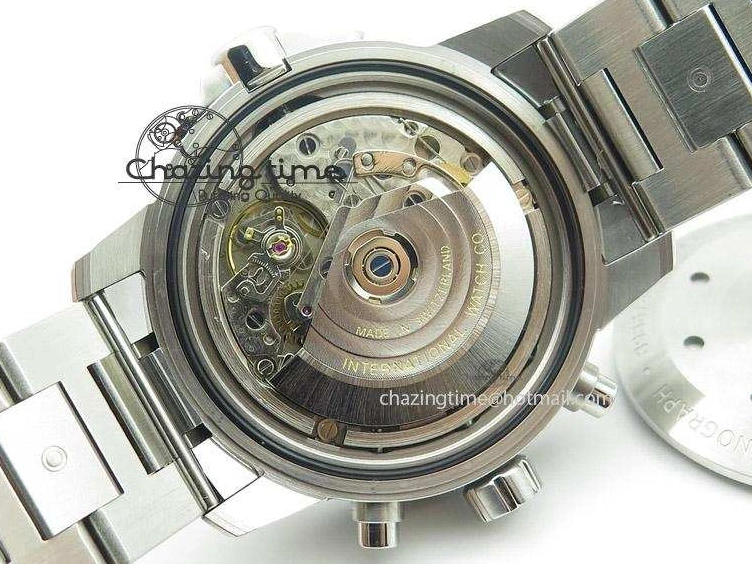 MIROTIME 0228 Versatile Aquatimer Chrono IW376803 V6F 1:1 Best Edition White Dial On SS Bracelet A 7359